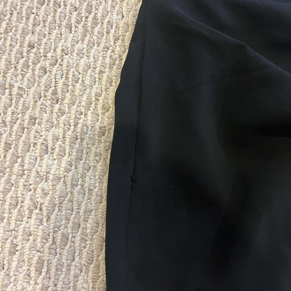 Lovers + Friends Black Ruched Sheath Mini Dress - Picture 9 of 9